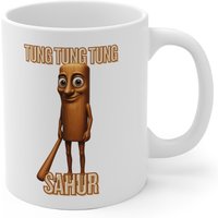 Tung Tung Sahur Mug, Tralalelo Tralala Mug, Tralalero Mug, Meme Mug