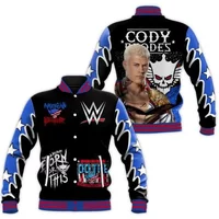 Cody Rhodes American Nightmate Baseball Jacket Unisex'