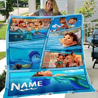 Personalized Luca Blanket, Luca Birthday