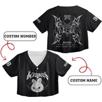 Personalized Straykids Crop Top Jersey, Stray Kids Dominate World Tour 2025 Jersey