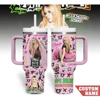 Greatist Hits Avril Lavigne Custom Tumbler 40 Oz Best Gift New New