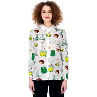 Masters Tournament Linen Shirt, The Masters Golf Blouse Women Shirt
