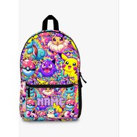 Anime Poke Monster Personalized Backpack Back To School Backpack