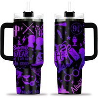 40oz Insulated Laser Engraved Tumbler Harry Potter