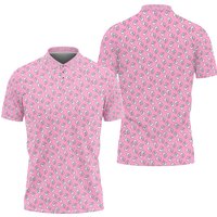 The Shocker Pink - Funny Golf Polo Shirt Gift For Husband Men