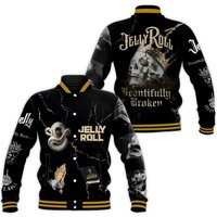 Jelly Roll Beautifully Broken Baseball Jacket