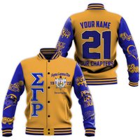 Sigma Gamma Rho Sorority Baseball Jacket, Greek Life Shirt