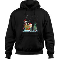 Charlie Brown Funny Cartoon Christmas Hoodies