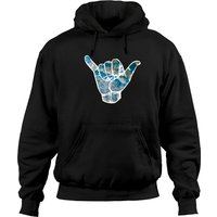 Shaka Hoodie Hang Loose Surfing Shaka Hand Beach Waves Gift