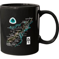 Appalachian Trail Hiking Map Mugs