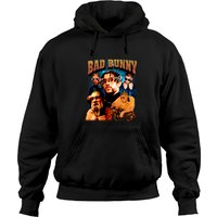 Bad Bunny Graphic Tee And Hoodie Combo - Bad Bunny Merchandise