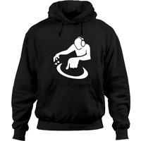 Cool Dj Black Hoodie For Men