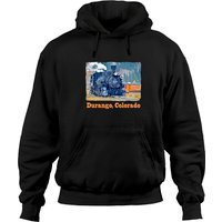Durango Colorado Steam Train Long Sleeve Shirt Col Hoodies