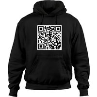 Qr Rick Rolled - Meme - Hoodies