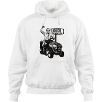 George Jones Hoodies George Jones Riding Lawn Mow