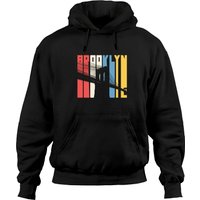 N€w York City Brooklyn Bridge Vintage Hoodies