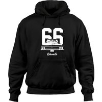1966 Chevelle Grill View Worn Look Hoodies