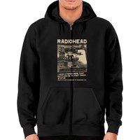 Vintage Radiohead Zip Hoodies