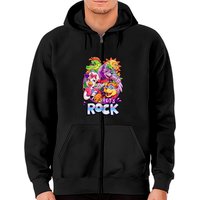 Let's Rock Security Breach - Fnaf - Zip Hoodies