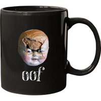 Scary Cracked Doll Face Mug