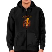 Gildian Eric Clapton Shirt, Concert Zip Hoodies