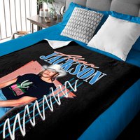 Alan Jackson / Vintage Faded-style Fan Design - Alan Jackson - Baby Blankets