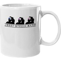 Vintage Mugs 1991 Jerry Garcia Band Triple Logo White Heavy Cotton
