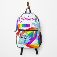 Rainbow Dash Brony Backpack