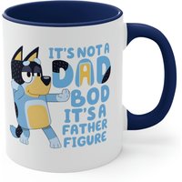 It's Not A Dad Bod, It's A Father Figure Mug Accent Coffee Mug
