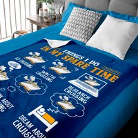 Cruise Ship Things I Do In My Spare Time Cruising Lover Baby Blankets