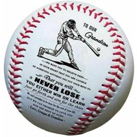 To Our Grandson Baseball Ball Gift From Grandma Grandpa Baseball For Grandson For Sport