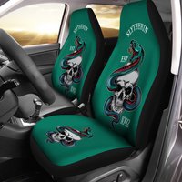 Harry Potter Car Seat Covers, Harry Potter Car Seat Covers Slytherin Skull