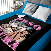 Peso Pluma Music Baby Blankets, Peso Pluma Merch Gift For Fan