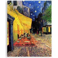 The Cafe Terrace On The Place Du Forum, Arles, At Night, Vincent Van Gogh Canvas