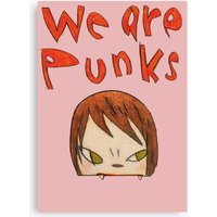 Yoshitomo Nara We Are Punking Painting Canvas