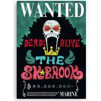 Brook Wanted Bounty Poster Canvas
