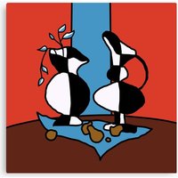 Frasier Jack Otterson Abstract Vase Painting Canvas