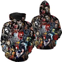 Men's Horror Hoodies 3d Print Pullover Hooded