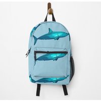 Mako Shark Color Print Backpack