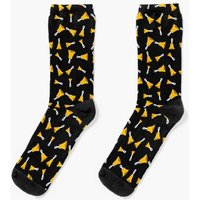 Scattered Handbells (white Handles) Socks