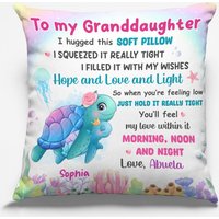 When You’re Feeling Low, Just Hold It Really Tight - Family Personalized Custom Pillow