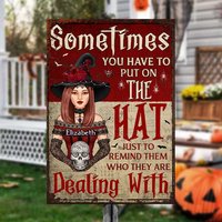 Sometimes You Have To Put On The Hat Just To Remind Them Who They're Dealing With