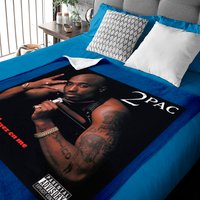Tupac All Eyez On Me Album Cover Baby Blankets, 2pac Legend Album Cover Baby Blankets