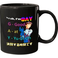 Yeah I'm Gay Good At Yugi0h Mugs - Trending Unisex Designs
