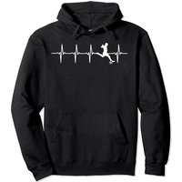 Soccer Heartbeat Gift For Soccer Players Pullover Hoodie