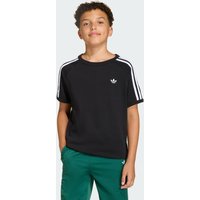 adidas Camiseta DE 3 Franjas Negro - Niño