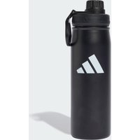 adidas Botella Met谩lica Con Tap贸n de Rosca 0.6 L Negro -