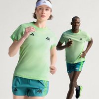 adidas Camiseta Runners (Unisex) Semi Verde Spark - Unisex
