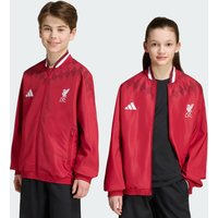 LFC adidas Youth 26/27 Stadium Track Top Active Maroon 7-8Y