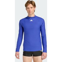 adidas Camiseta de Sol Mangas Largas Semi Lucid Azul - Hombre
